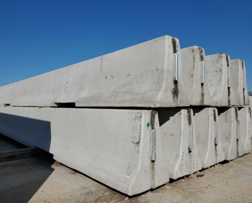F-Shape Concrete Barrier