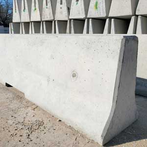Concrete Safety Barrier 10' F-Shape Commercial